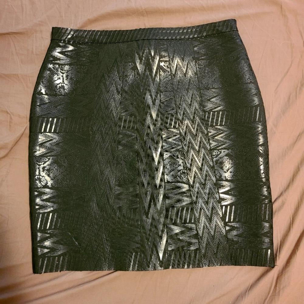 Pleather Skirt